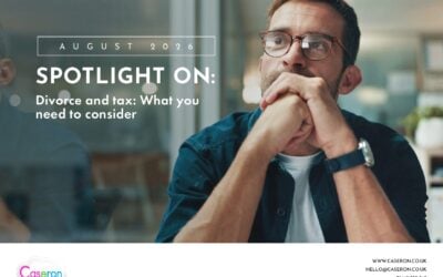 Divorce and Tax: What You Need to Consider